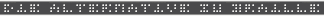 Text 'DIE ALTERNATIVE ZU BRAILLE' in Fakoo auf einer Braillezeile