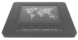 öffnet ein neues Fenster DotPad - ein taktiles Grafikdisplay