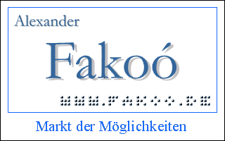 World Congress Braille21, Link öffnet ein neues Fenster Namensschild Alexander Fakoó