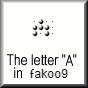 the letter 'a' in fakoo9