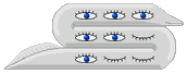 FAKOOSY mit animierten Augen / Text: FAKOOSY