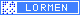 Micro-Button 80 x 15, Logo + LORMEN wei� auf hellblau