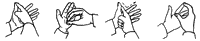 Deafblind Manual Alphabet