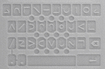 iPhone Moon-Tastatur Auszug