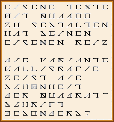 eigene Texte mit Quadoo zu gestalten hat seinen eigenen Reiz - die Variante Kalligrafie zeigt die Sch�nheit der Quadrat-schrift besonders!
