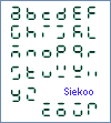 Siekoo-Alphabet