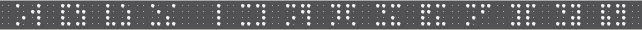 Quadoo-Alphabet auf einer Braillezeile  - 0