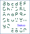 zum Siekoo-Alphabet Siekoo-Alphabet